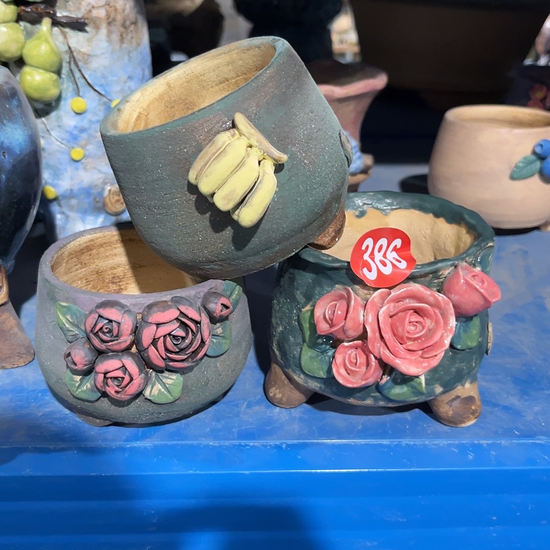 386 号陶然花器多肉植物花盆厂家直销