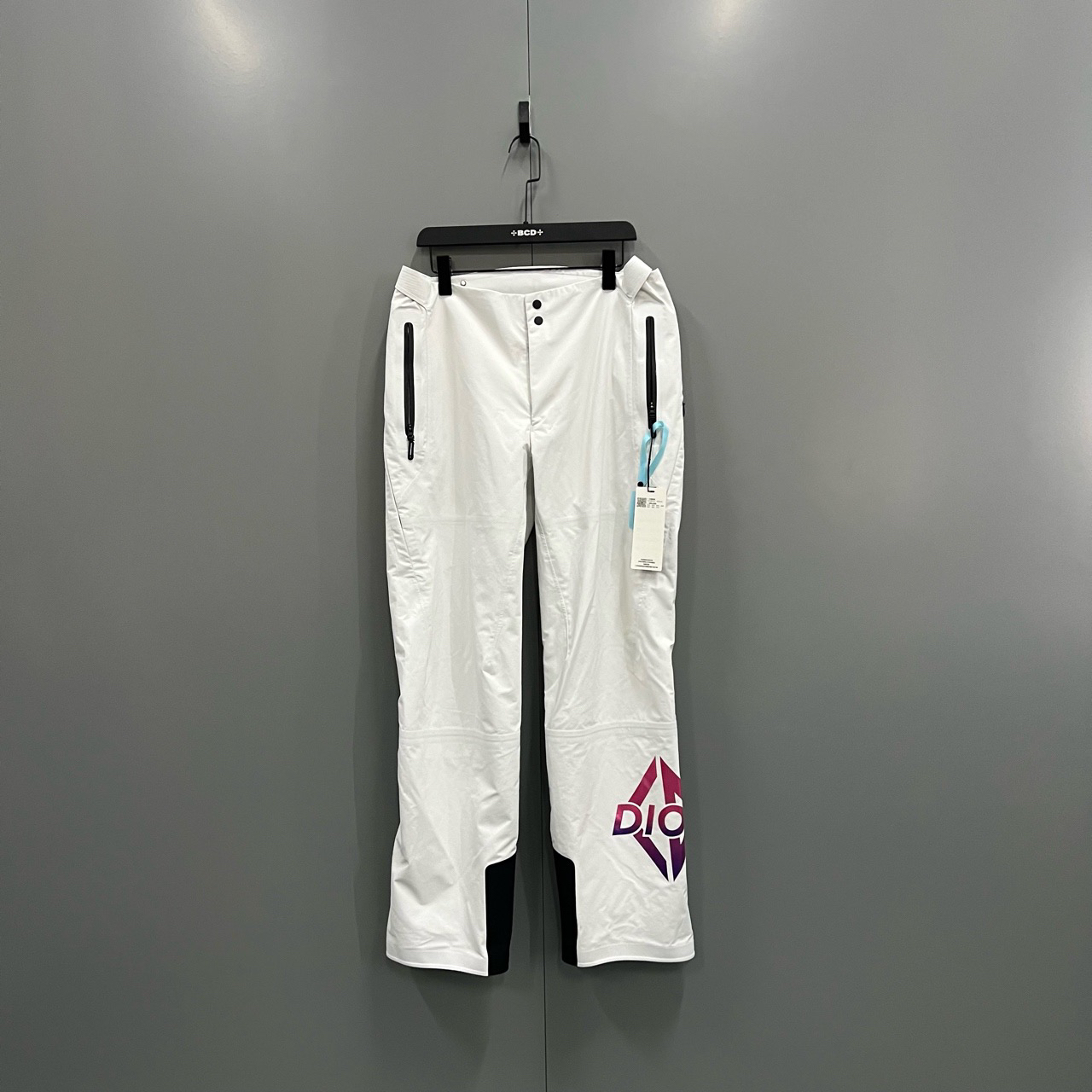 95新 DIOR/迪奥 （bb）123 拼色logo字母印花滑雪裤 48码/25000