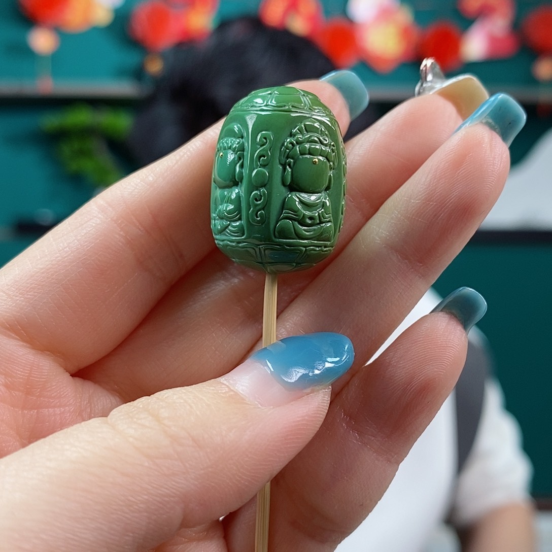 绿松石珠宝奇石未镶嵌