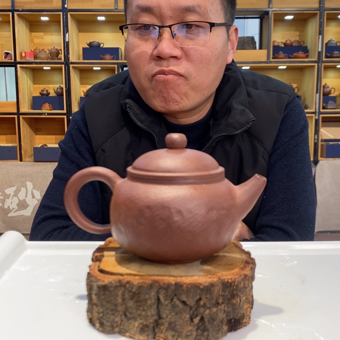 紫砂茶壶全手工手捏壶
