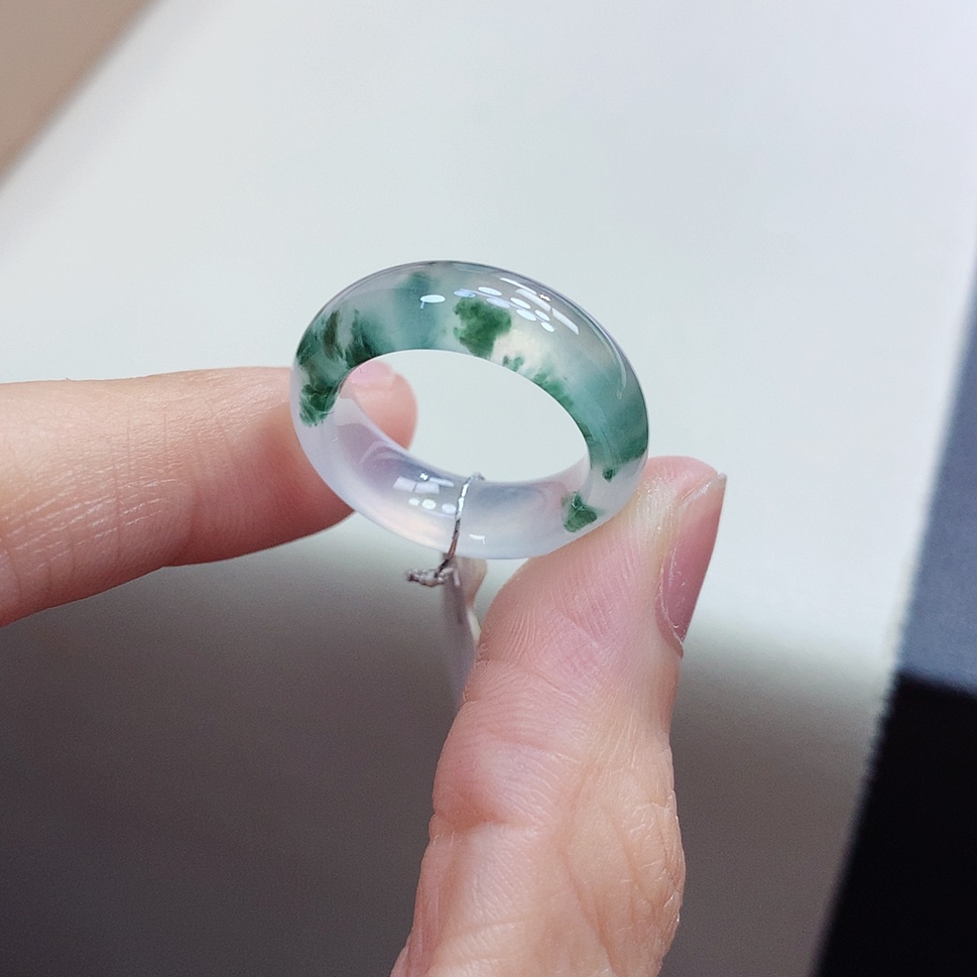 未镶嵌戒指翡翠10号