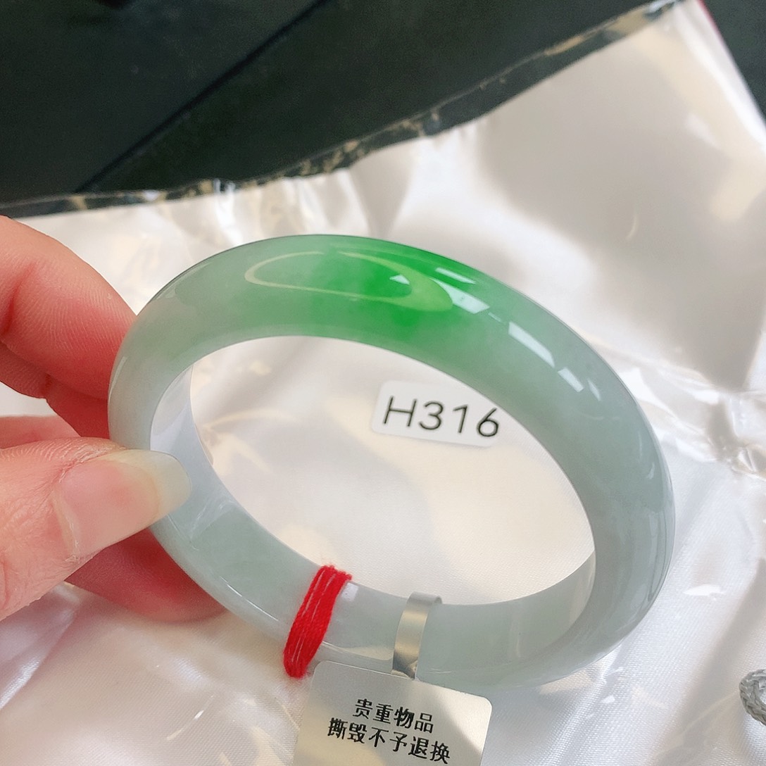 【闪购商品】翡翠手镯未镶嵌缅甸天然a货翡翠