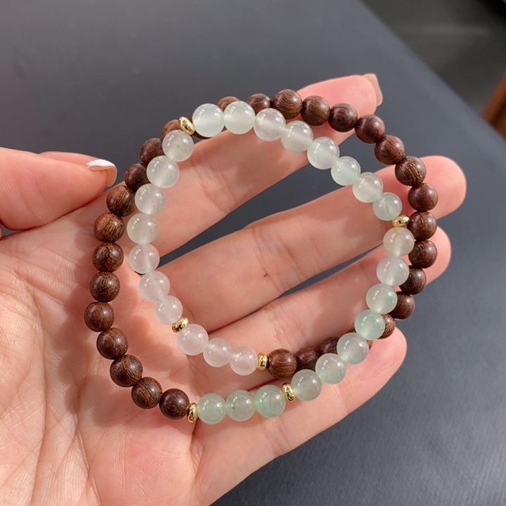 石英质玉手链未镶嵌