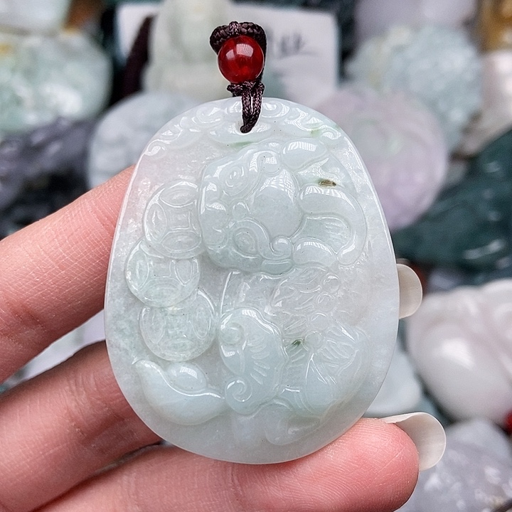 颈饰未镶嵌翡翠翡翠