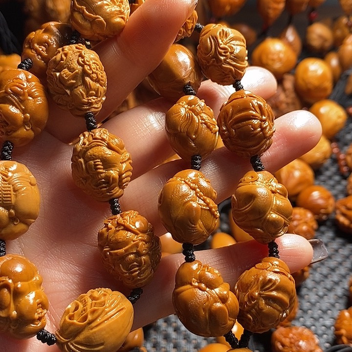 吊坠橄榄核财迷手持