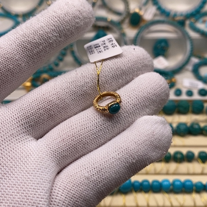 绿松石珠宝奇石未镶嵌