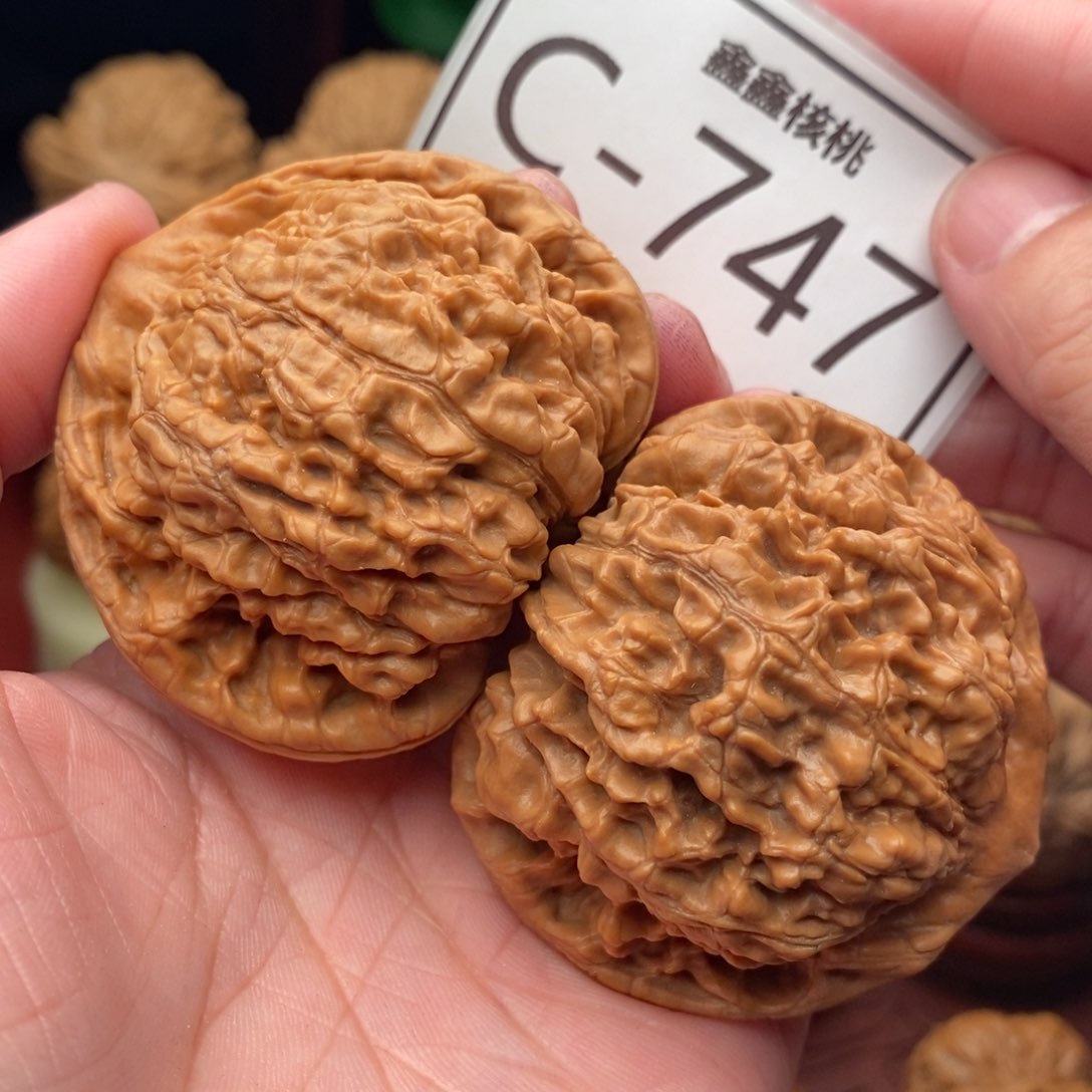 文玩核桃把件官帽51