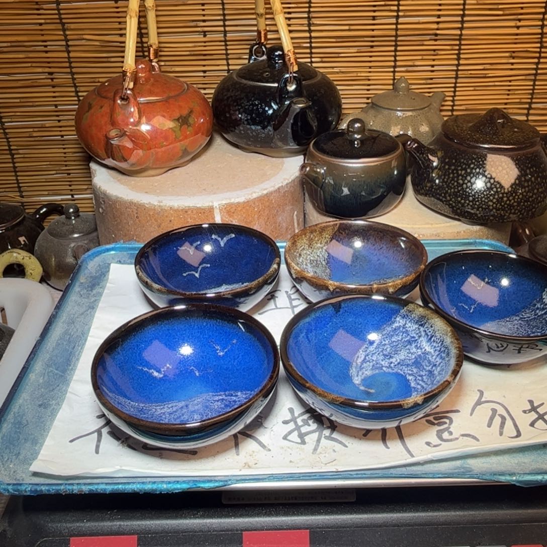 茶盏建窑建盏 微瑕作品