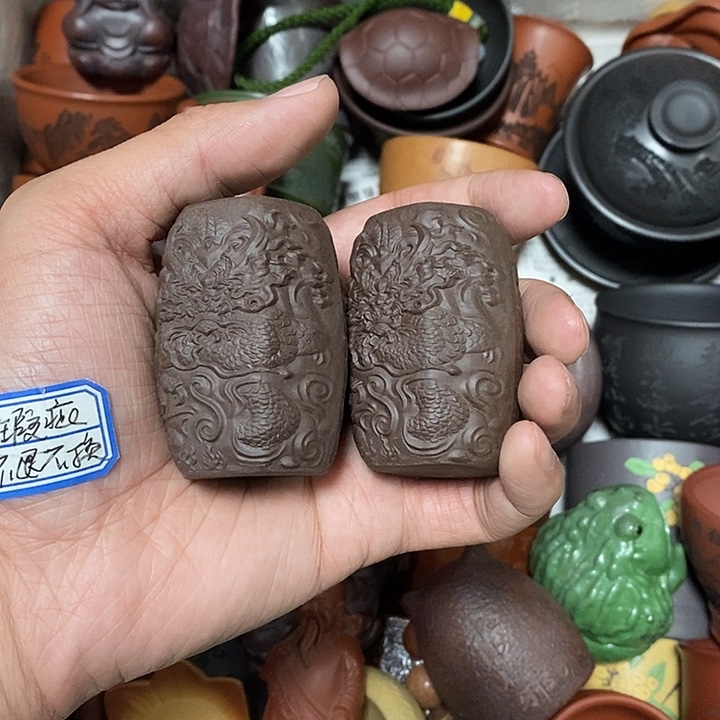 紫砂茶杯瑕疵不退不换