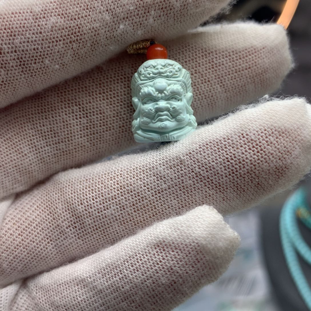 绿松石挂件未镶嵌