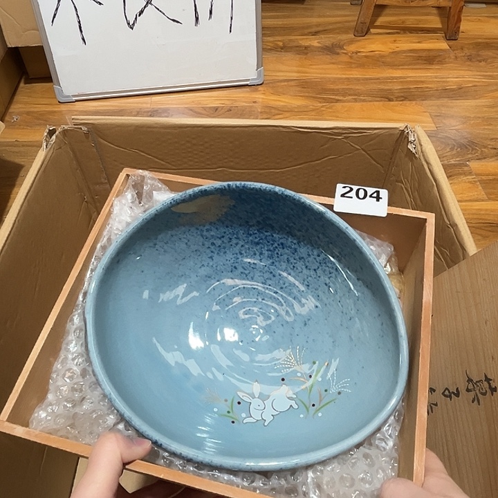 瓷片呀工艺品摆件瓷器摆件正能量