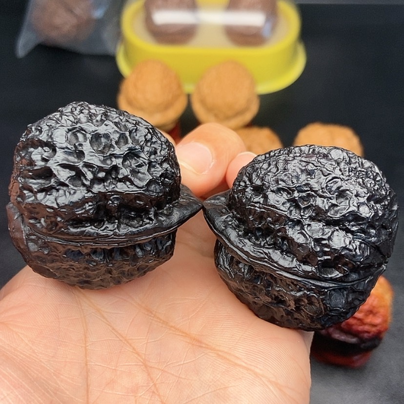 【闪购商品】把件文玩核桃44尺玄武蟾王