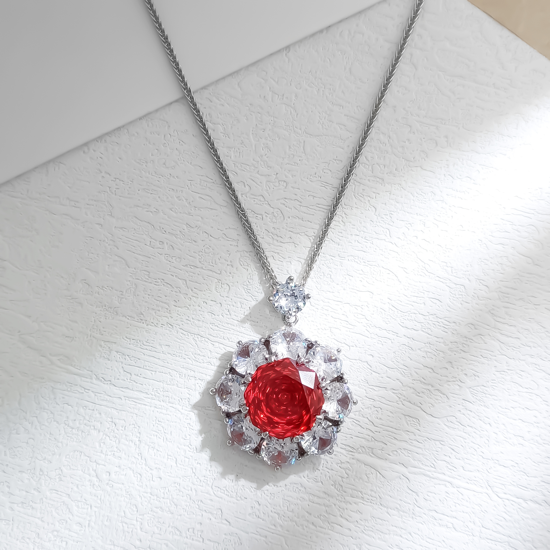 铜合金项链 VWHG-009638【橙糖星绽】项链百搭小众时尚轻奢