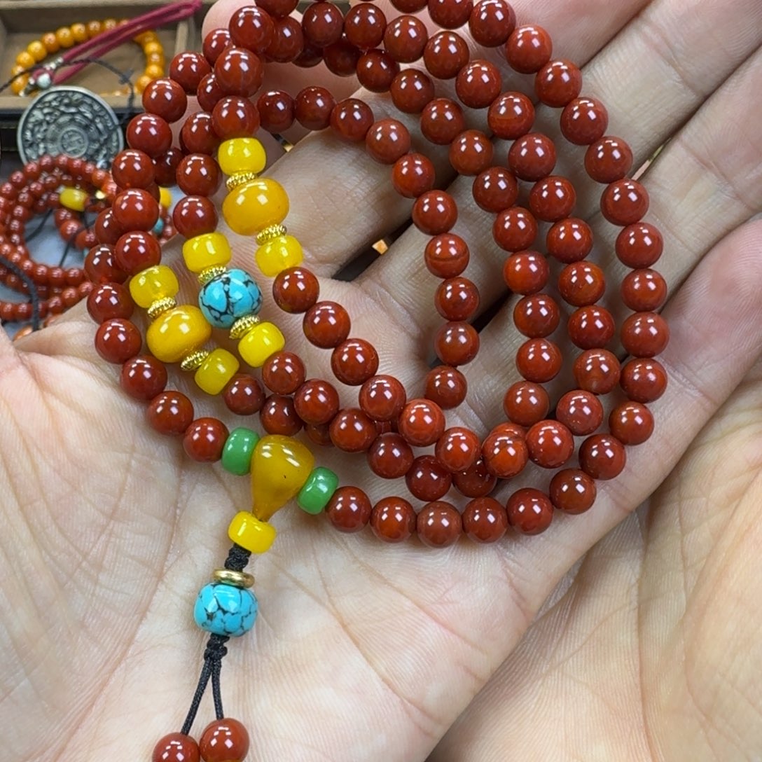 半***客吊坠柏香籽/百香籽