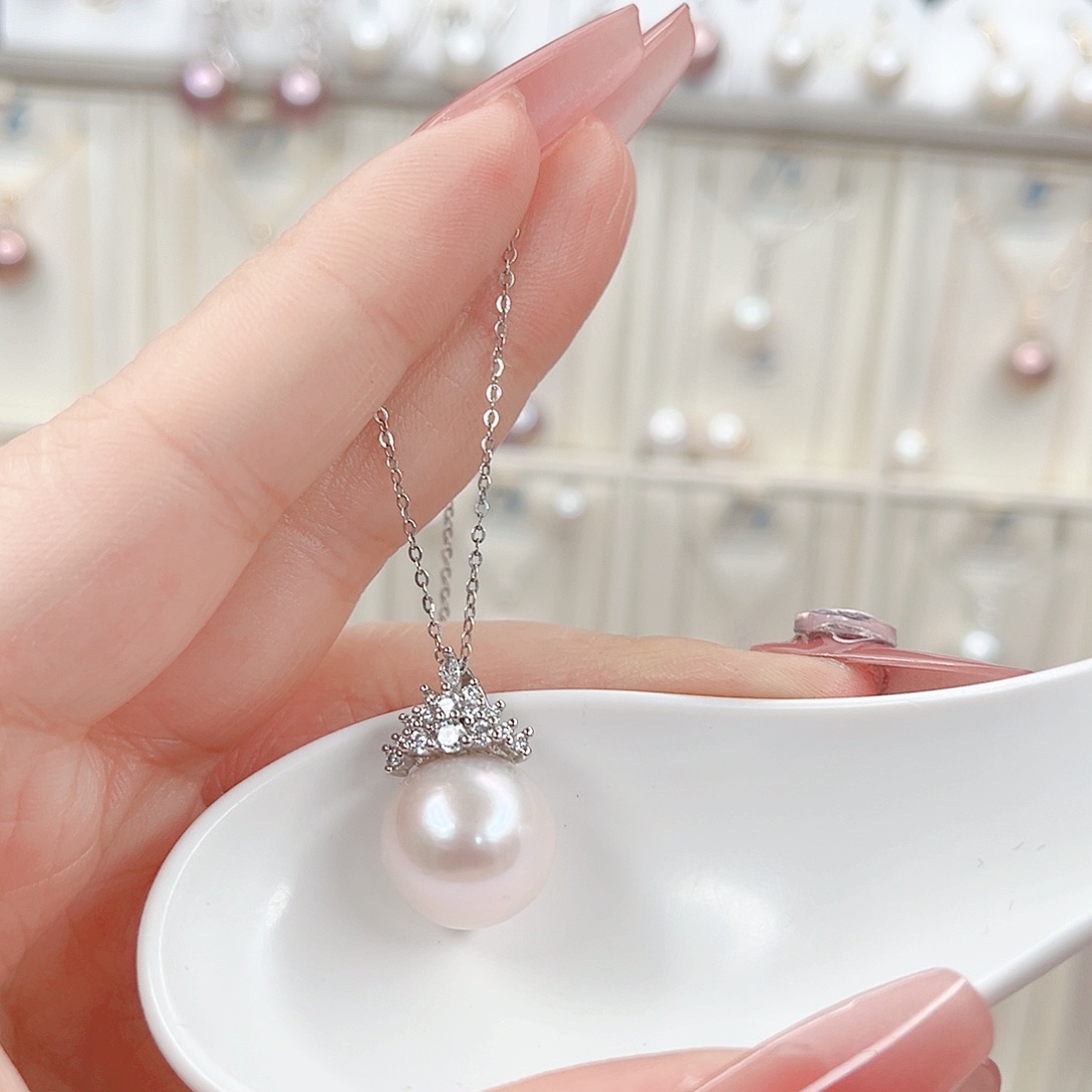 吊坠(赠链)淡水珍珠合金