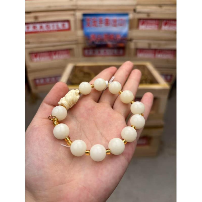 S0113-白菩提象牙果九尾狐手串1.2 无礼盒