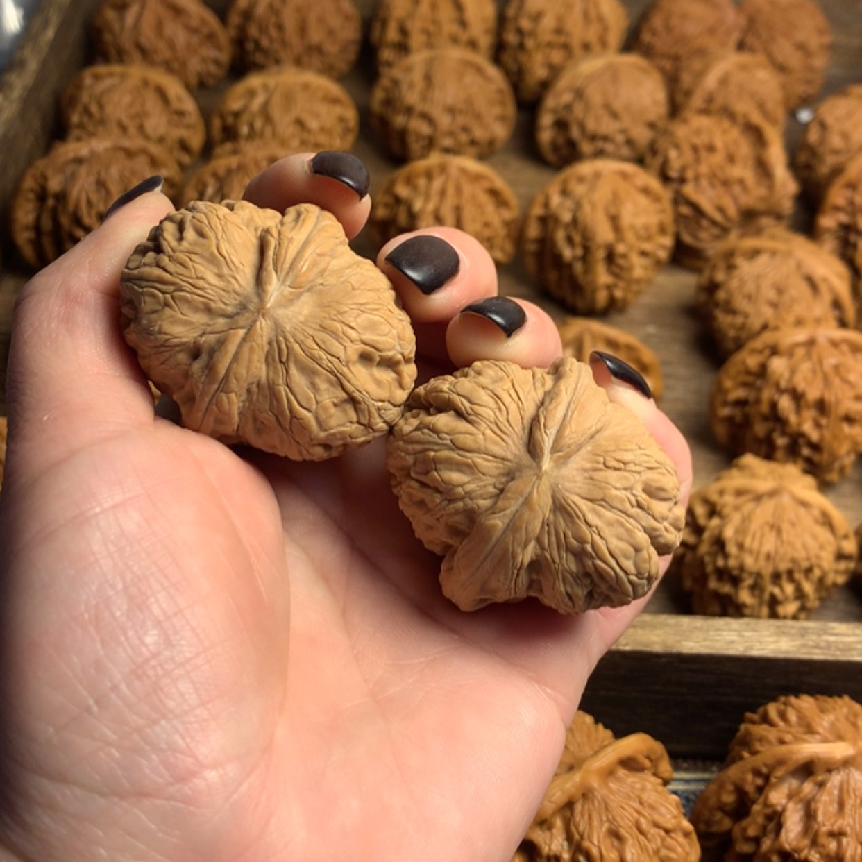 【闪购商品】文玩核桃吊坠没**.元宝