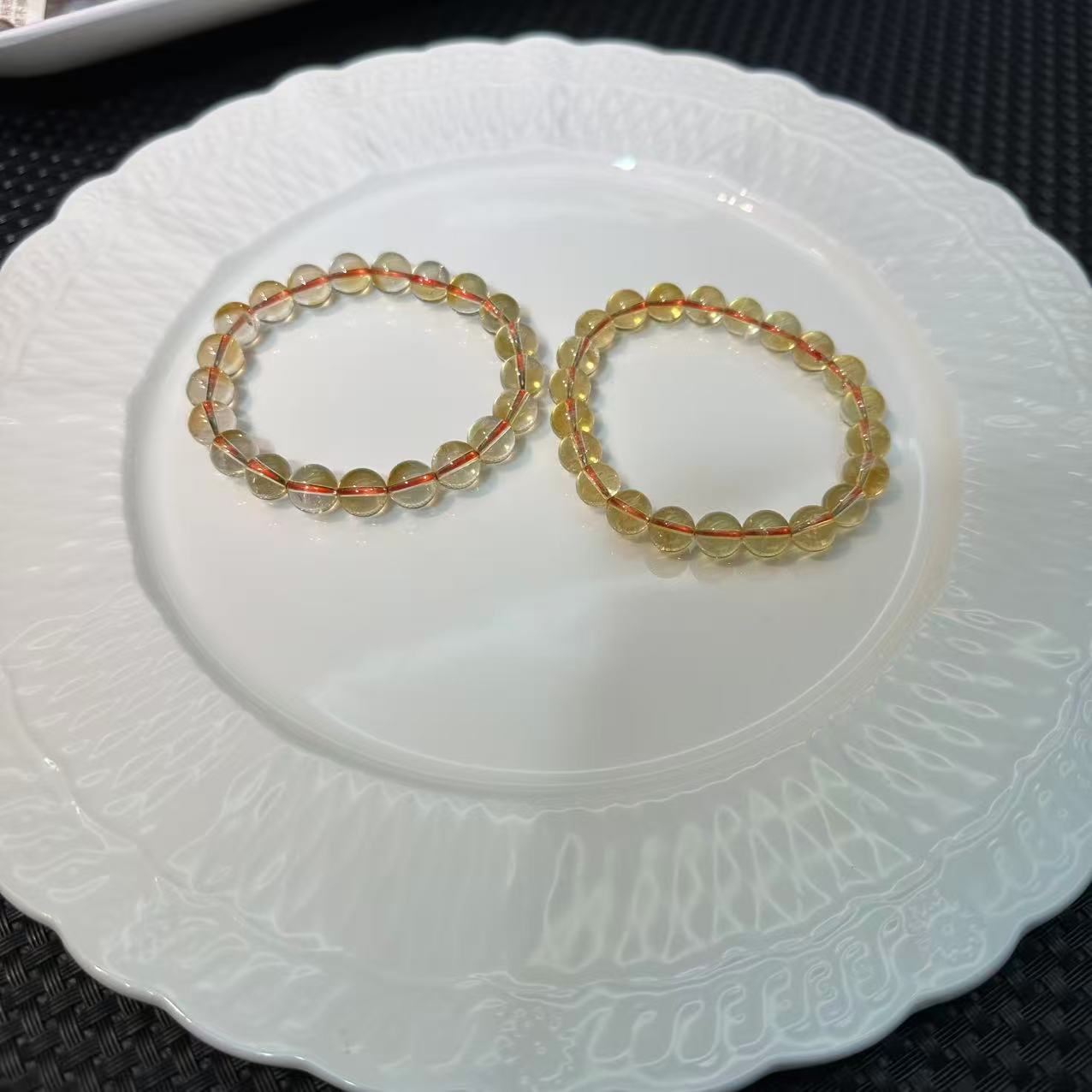 【小梅哥】纯天然巴西黄水晶高性价比款手链多样性发其一