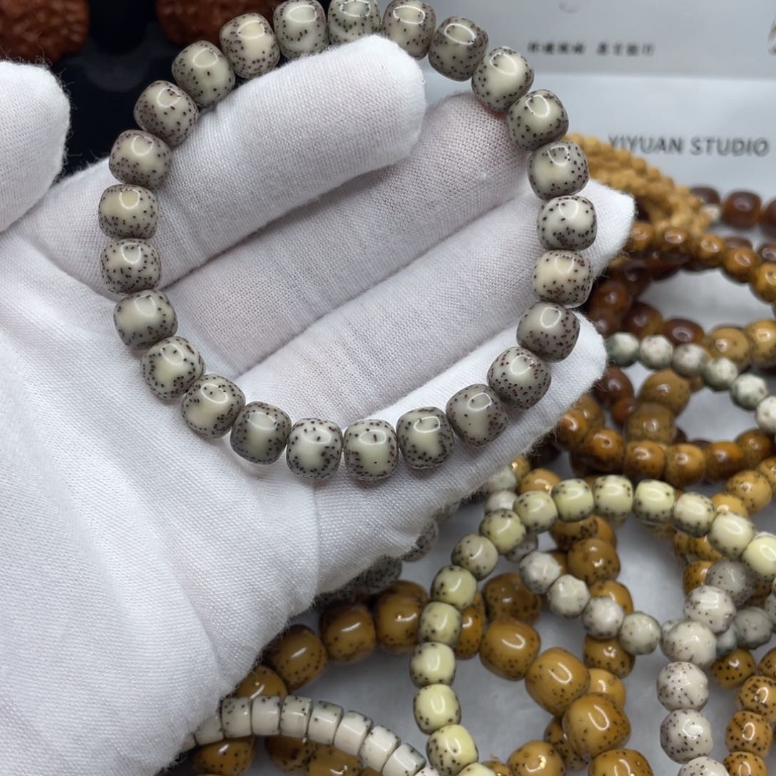 星月菩提手串银标款9✖️8