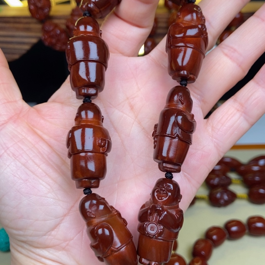 橄榄核吊坠整身弥勒