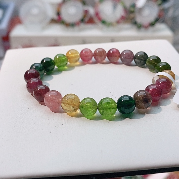 碧玺手链未镶嵌10号