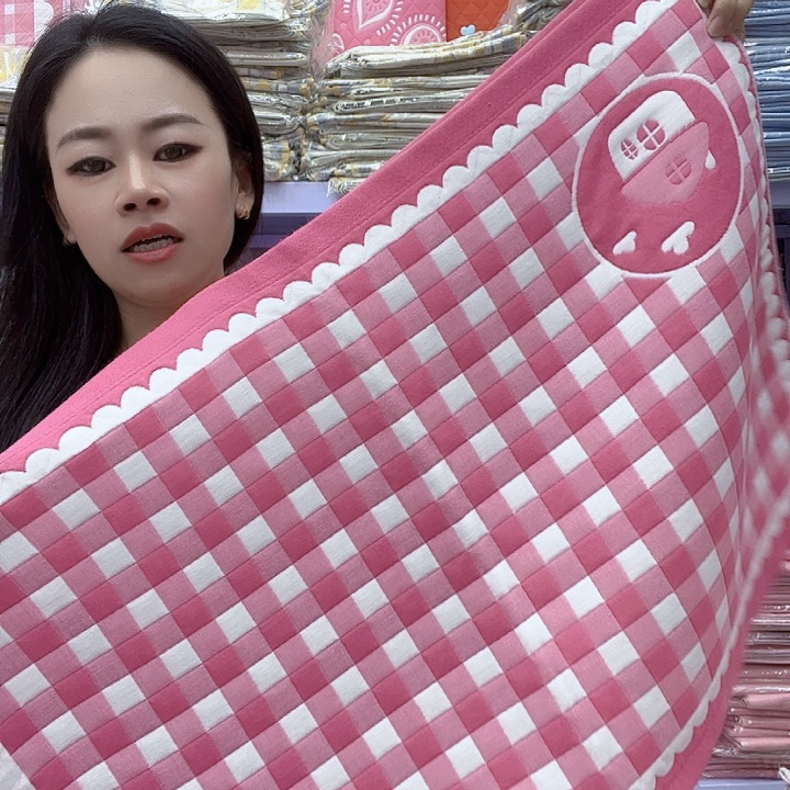 棉粉色小房子纯棉