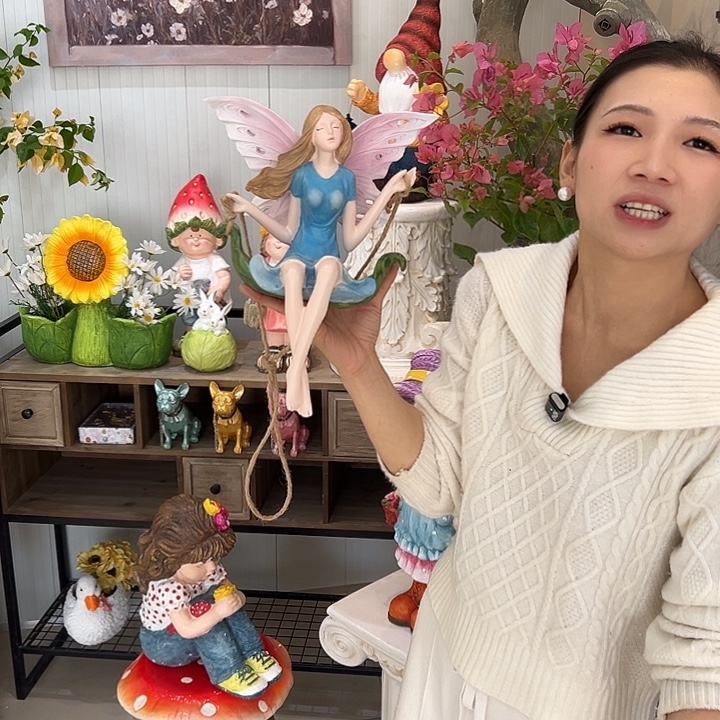 花园摆件红红火火