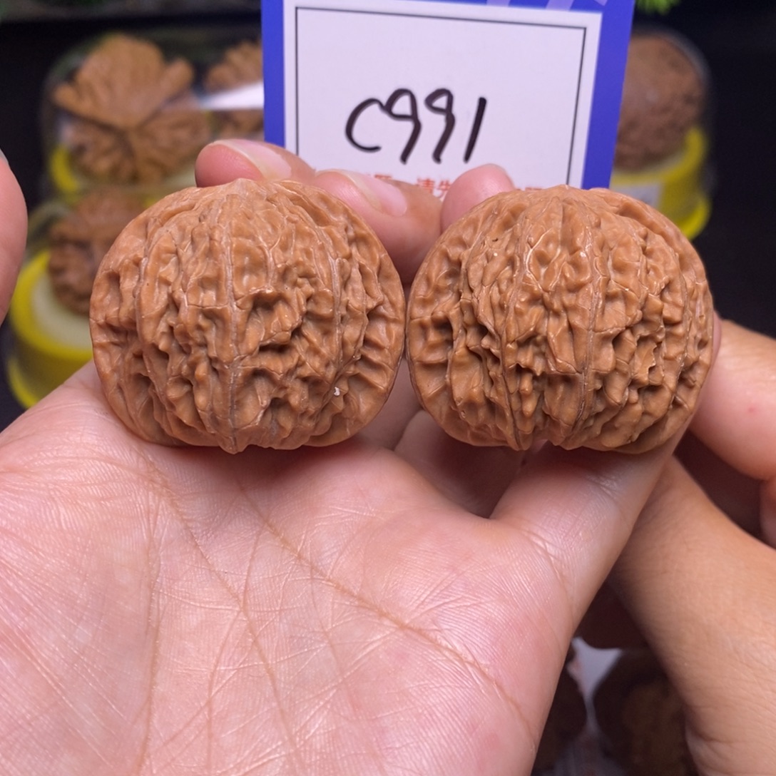 把件桃核40全品正磨c991