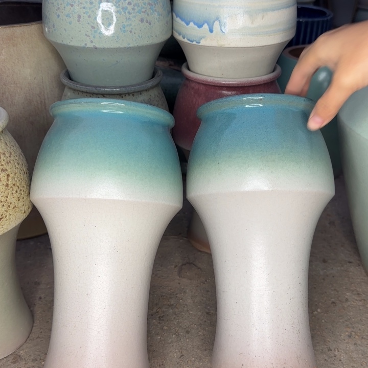 瑕疵花盆处理啦口13高25