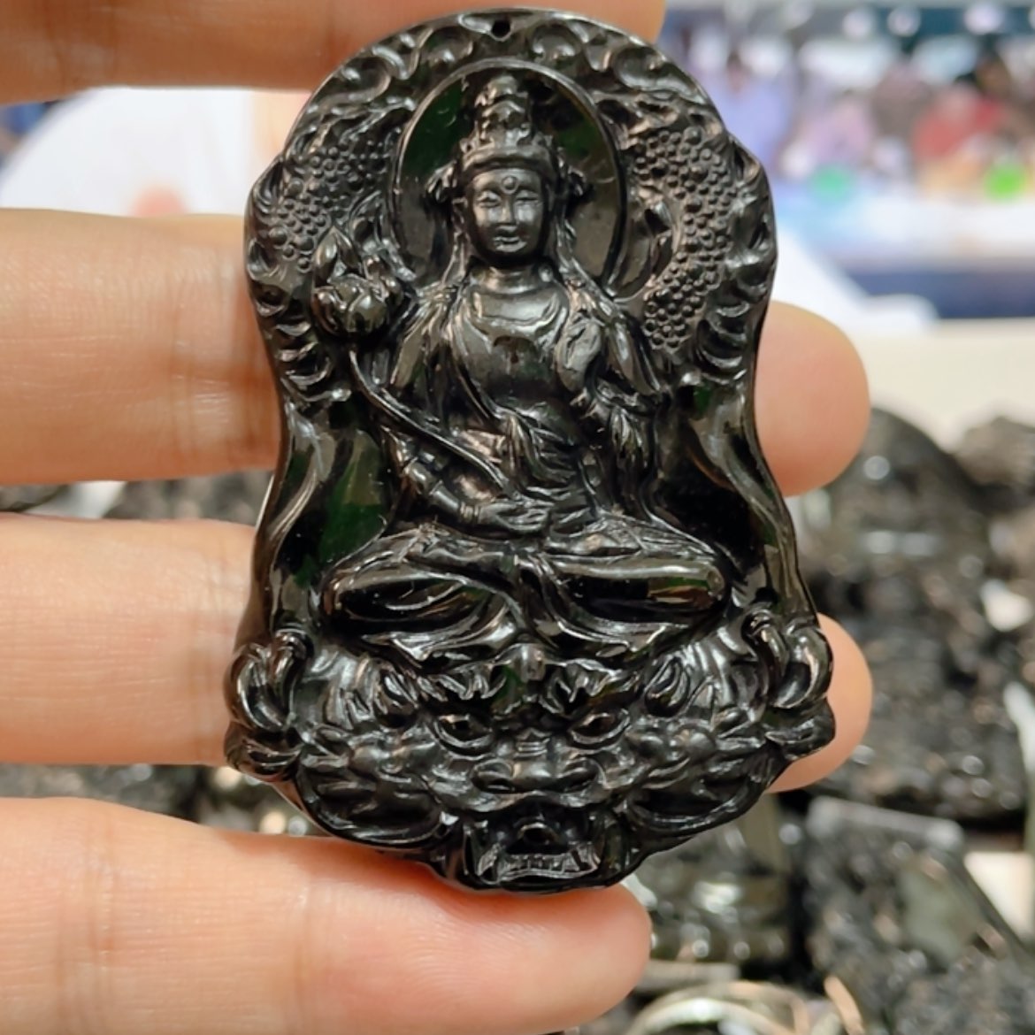 【闪购商品】翡翠未镶嵌吊坠(不含链)一**华23