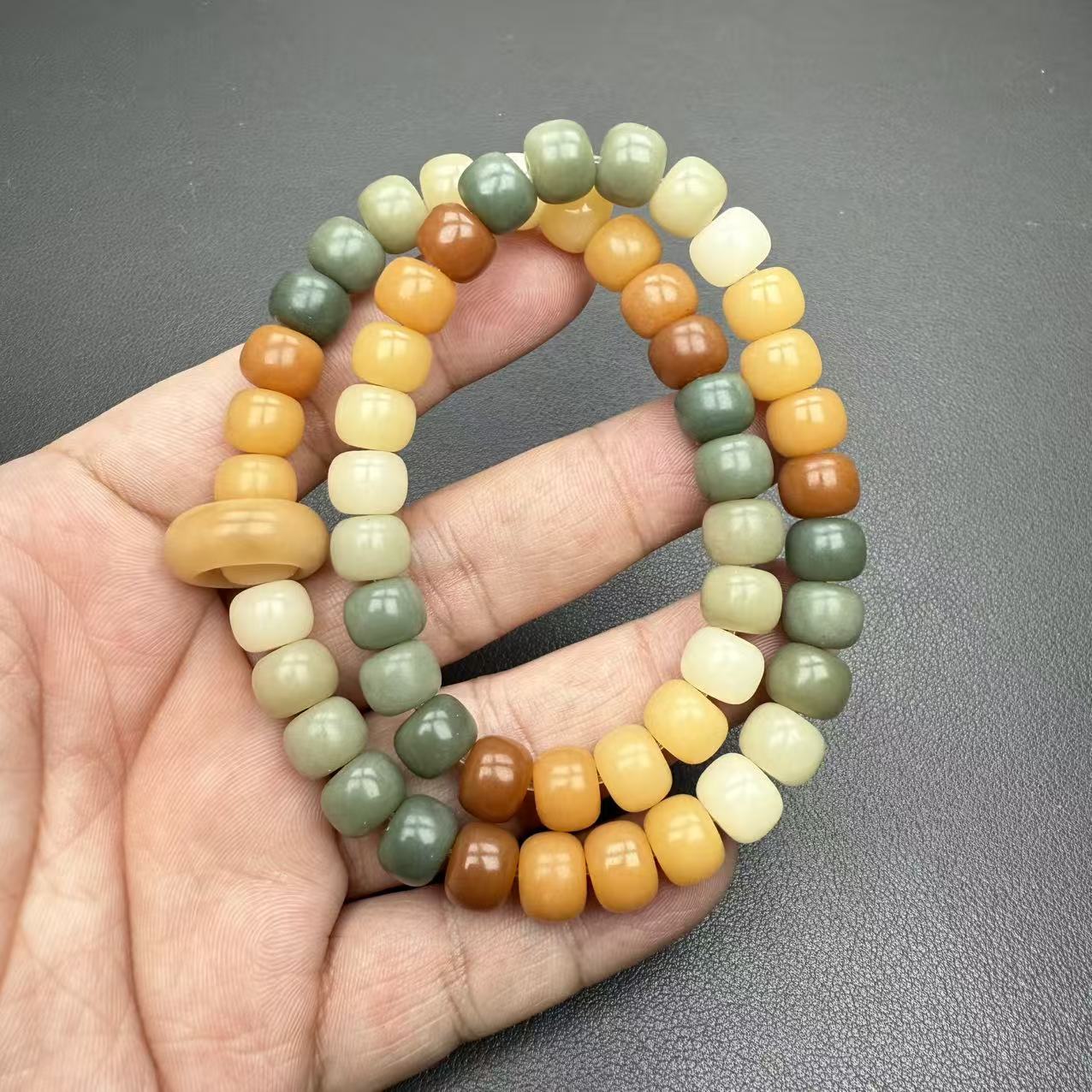 多宝菩提8*10mm双圈手串607