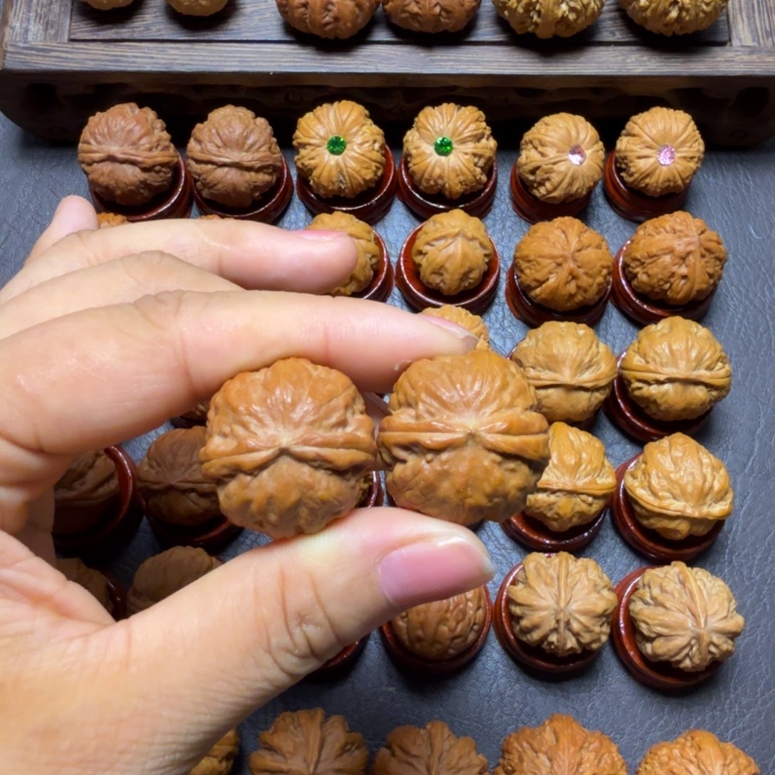 把件文玩核桃26尺边肚同尺霸王龙003