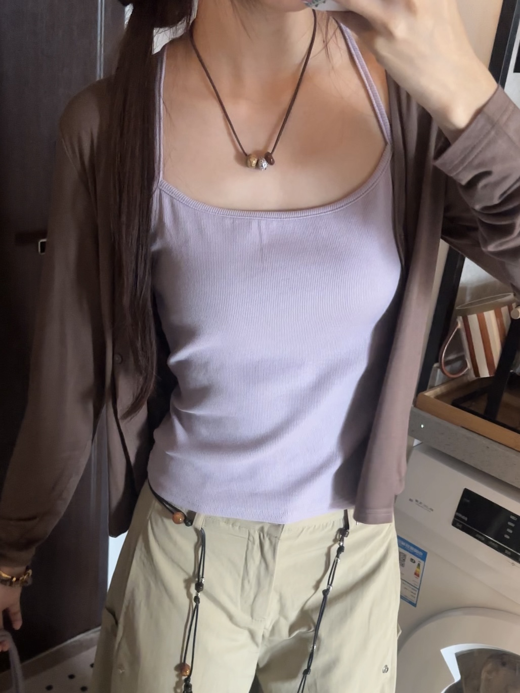 宋金来25夏多巴胺休闲穿搭外穿内搭打底美背吊带背心#S2570059