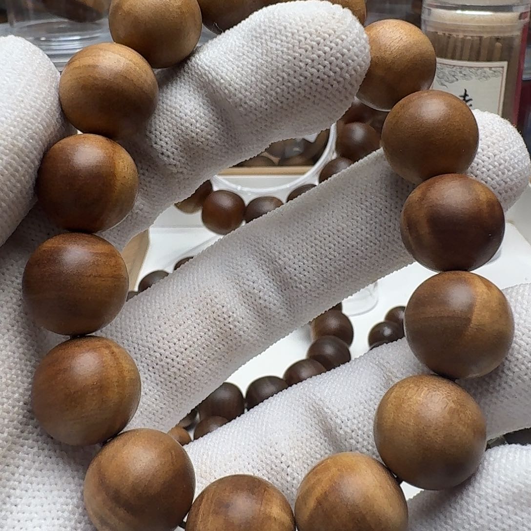 檀香木手串/手链东加老料1.5