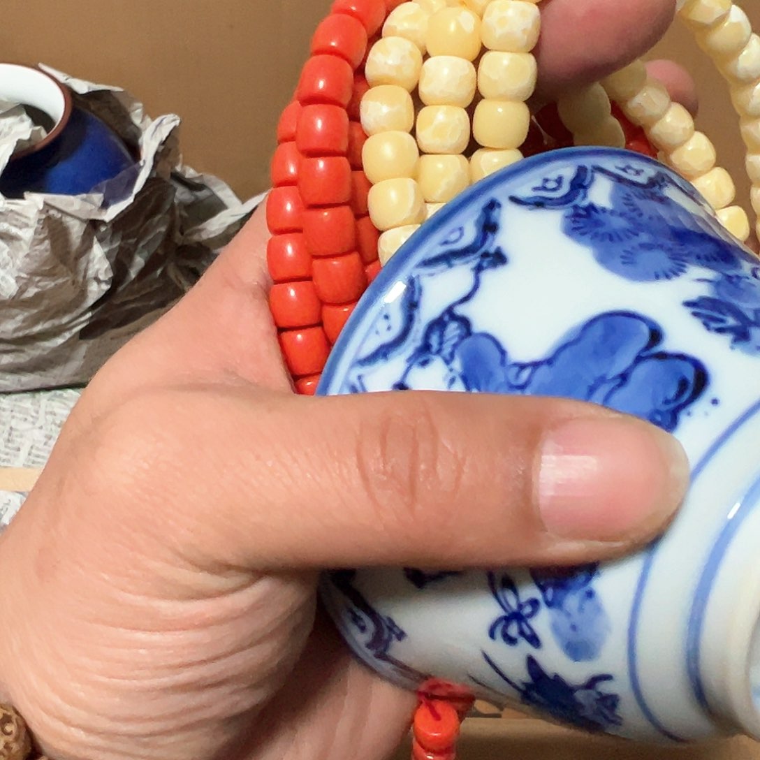 碟洪**爱瓷器木器工艺摆件