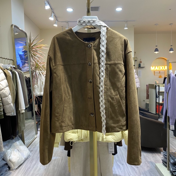 麦寻冬季新款都市风气质短款外套wasys18y