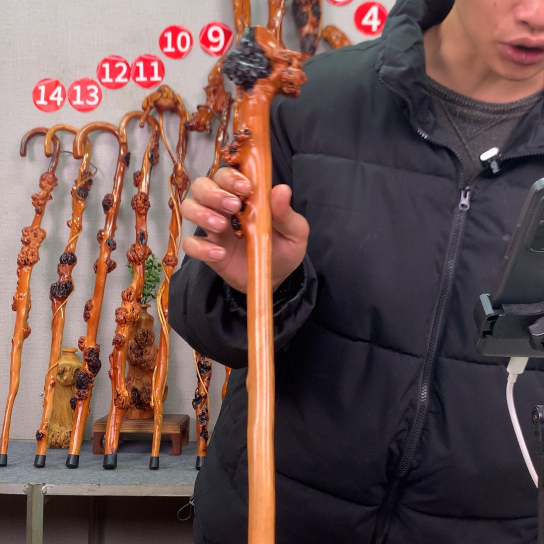 黑果木天然实木带自然纹裂介意勿拍