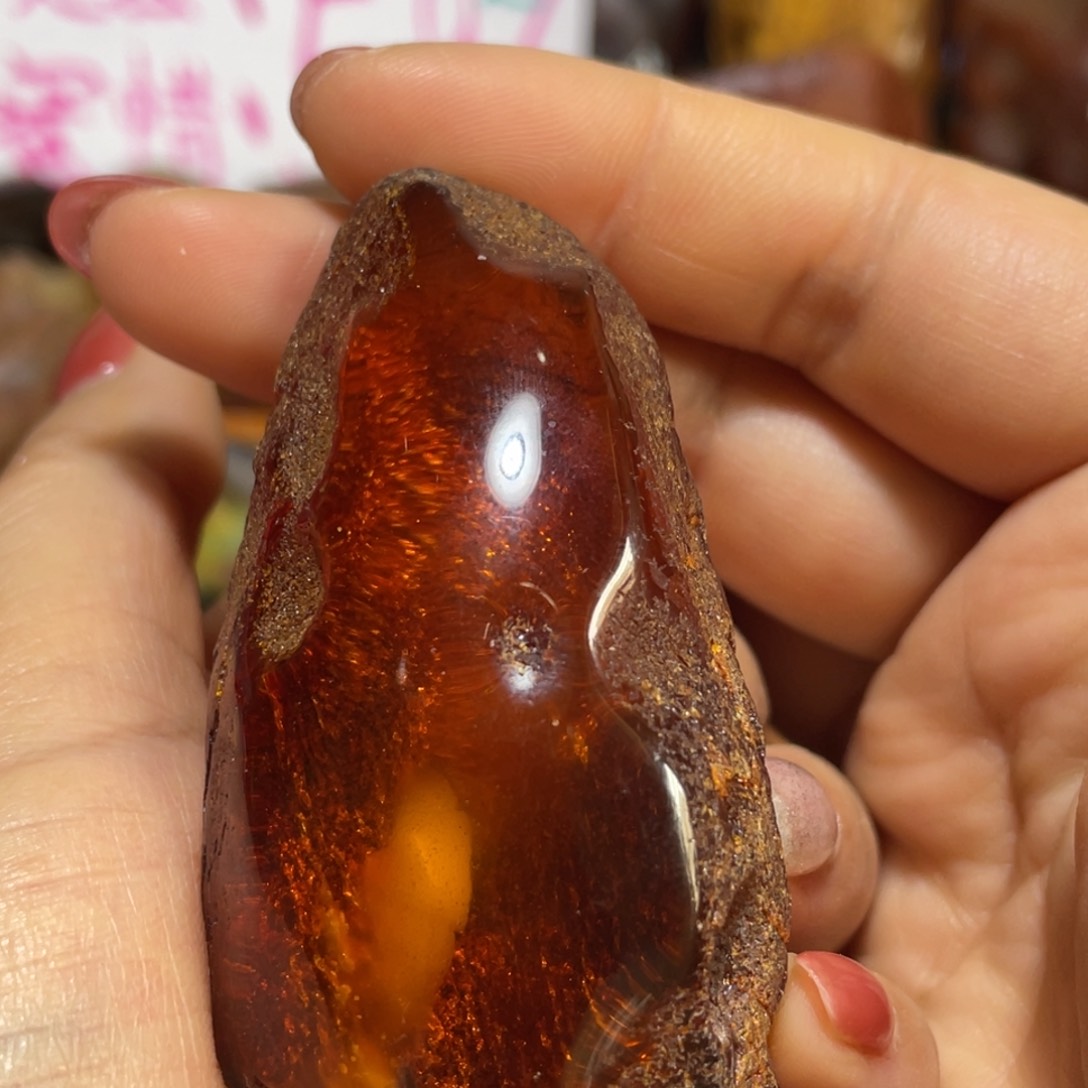 定制琥珀未镶嵌原石