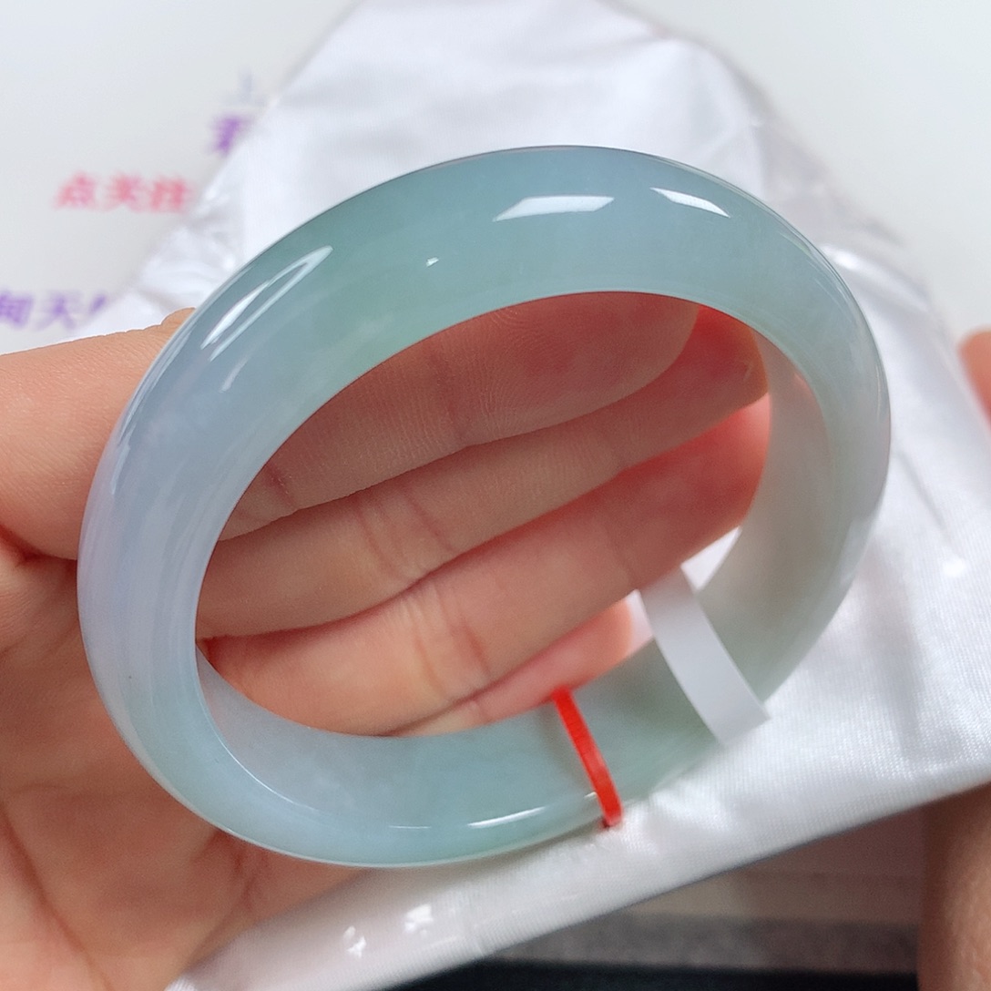 翡翠手镯未镶嵌 正圈①②③