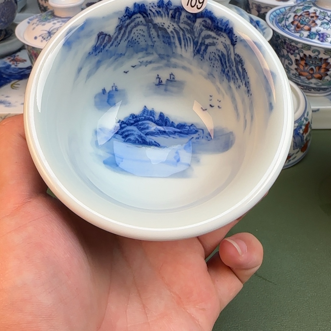 彦祖纯手工手绘茶具169