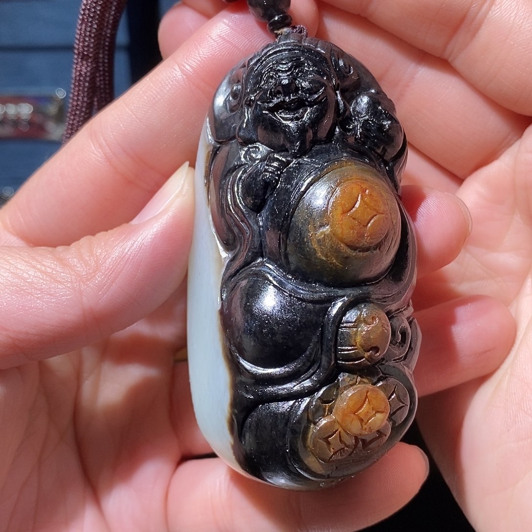 和田玉挂件未镶嵌网****