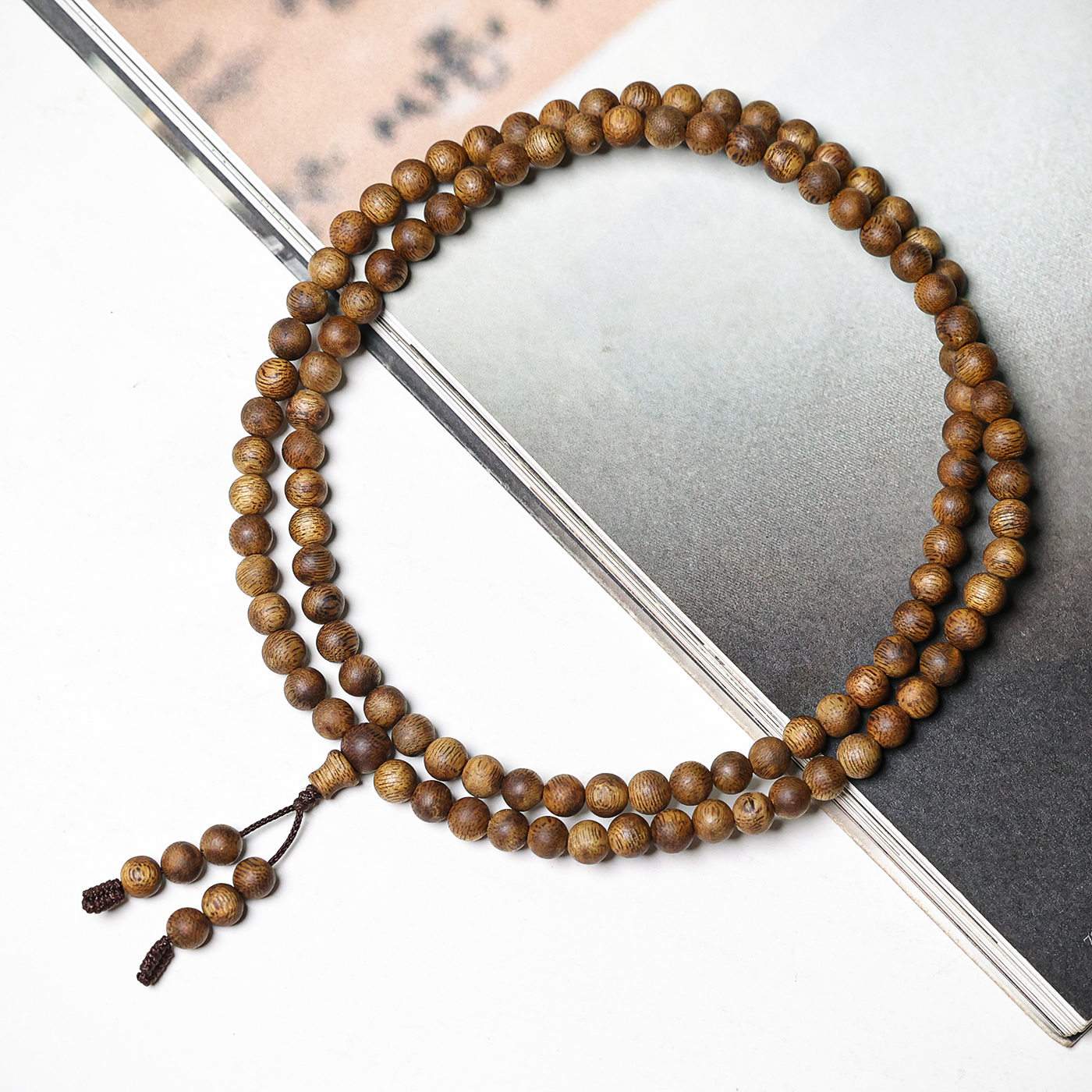 沉香国香奇楠莺歌绿棋0.6多圈长串一串多样性发其一