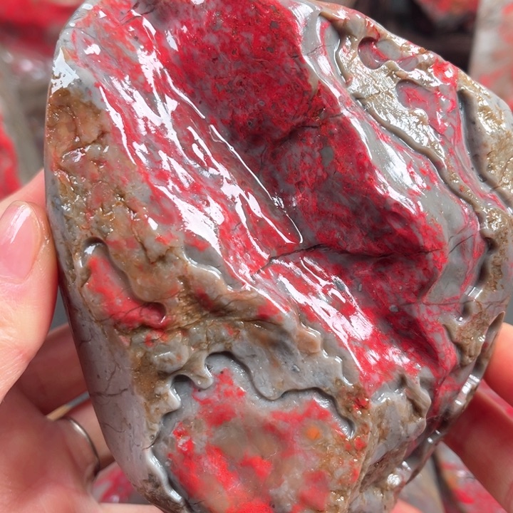 昌化鸡血石昌化鸡血石原石