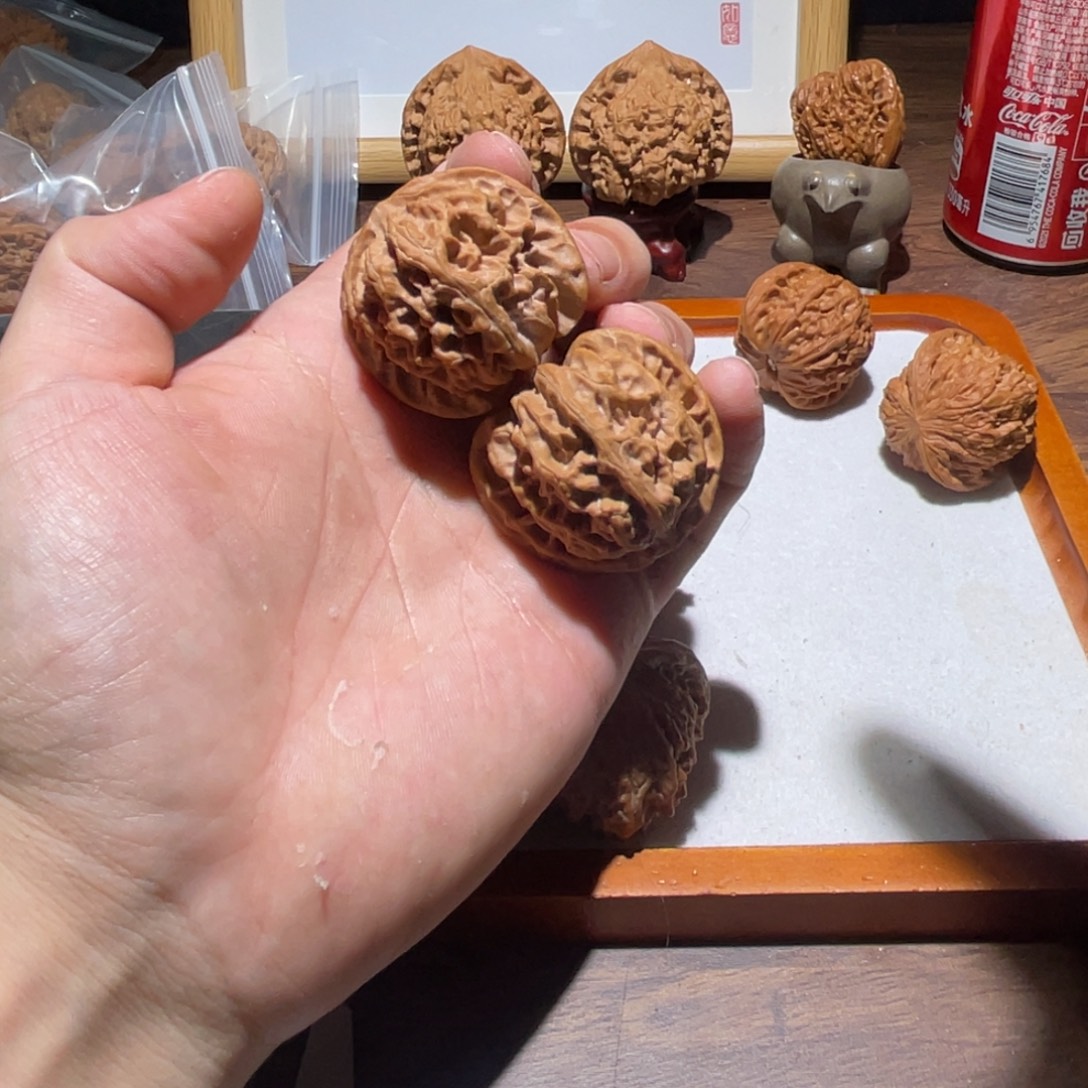 文玩核桃把件41全品苹果园