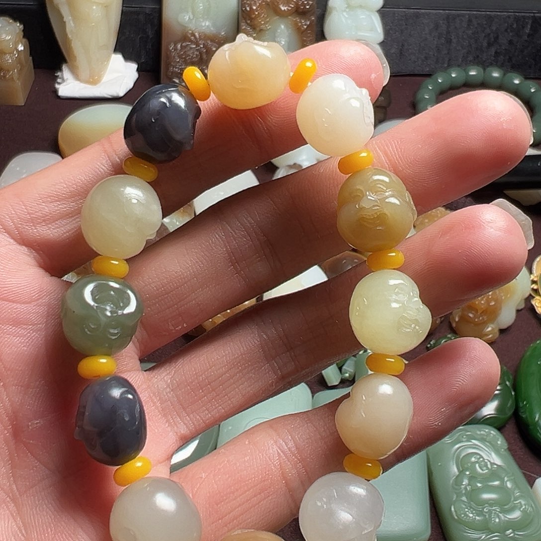 和田玉手钏未镶嵌