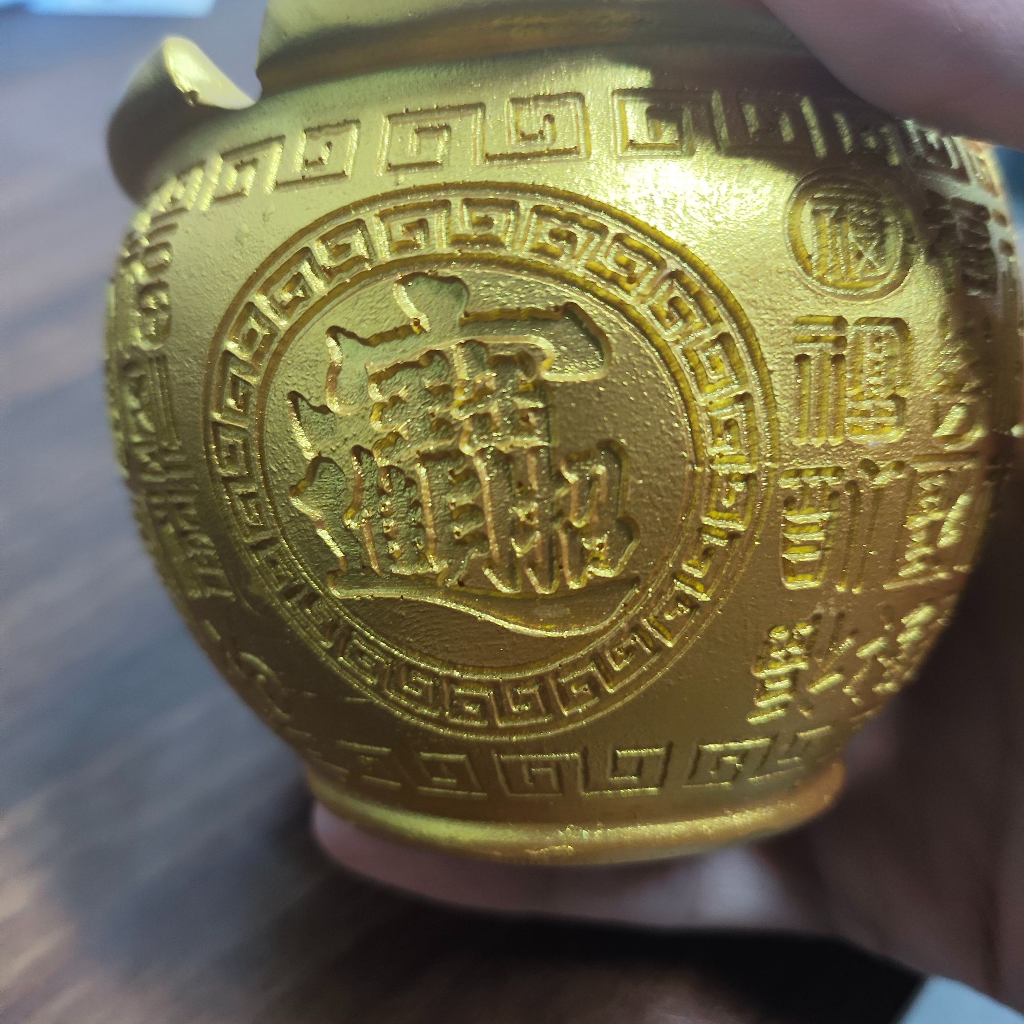 招宝百福缸家用摆件