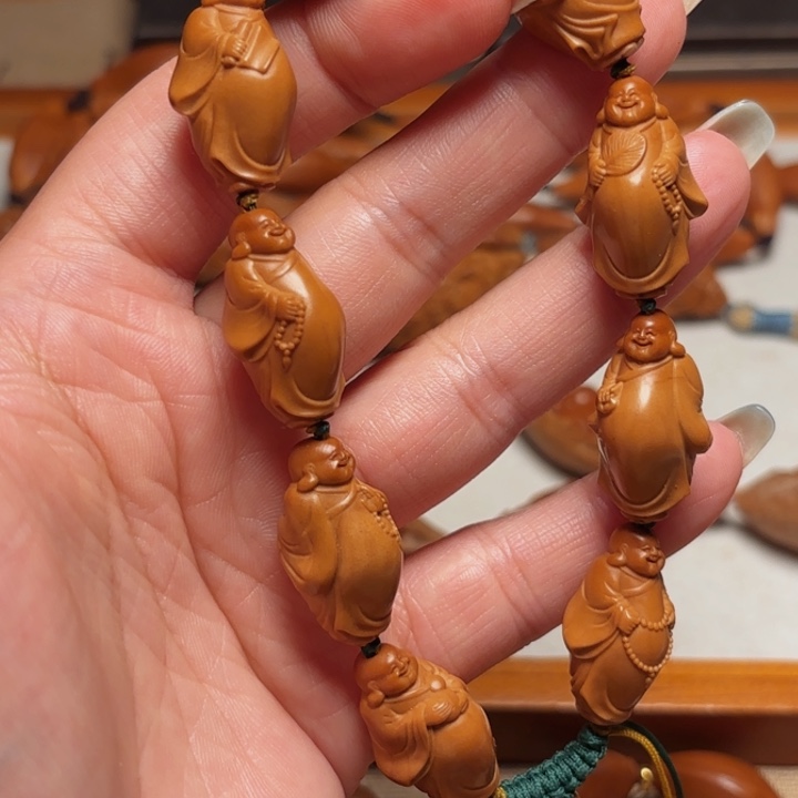 橄榄核手串/手链1.5十小佛