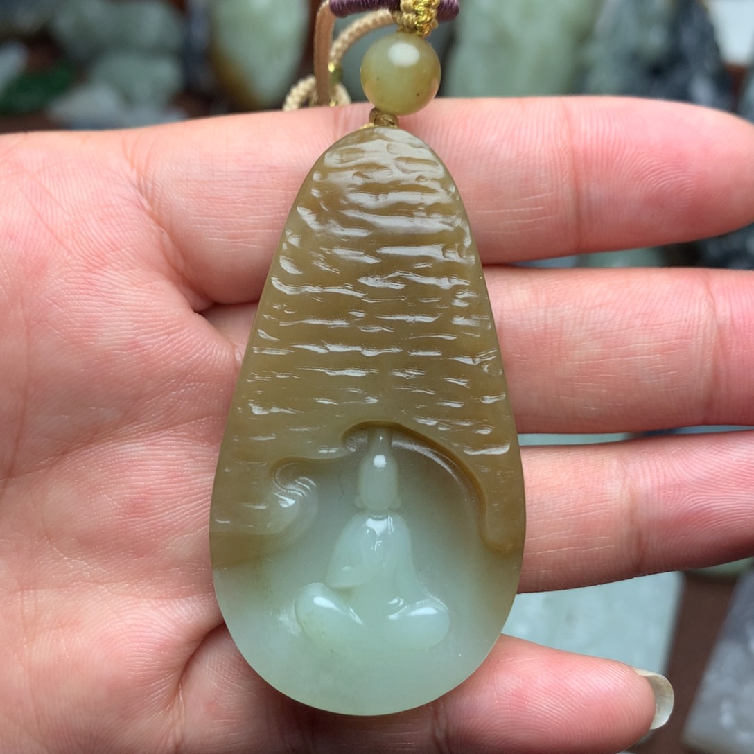 和田玉挂件未镶嵌