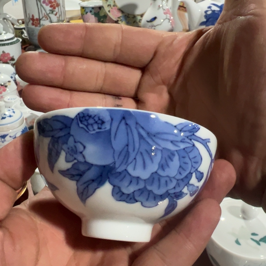 醴陵老厂瓷微瑕慎拍