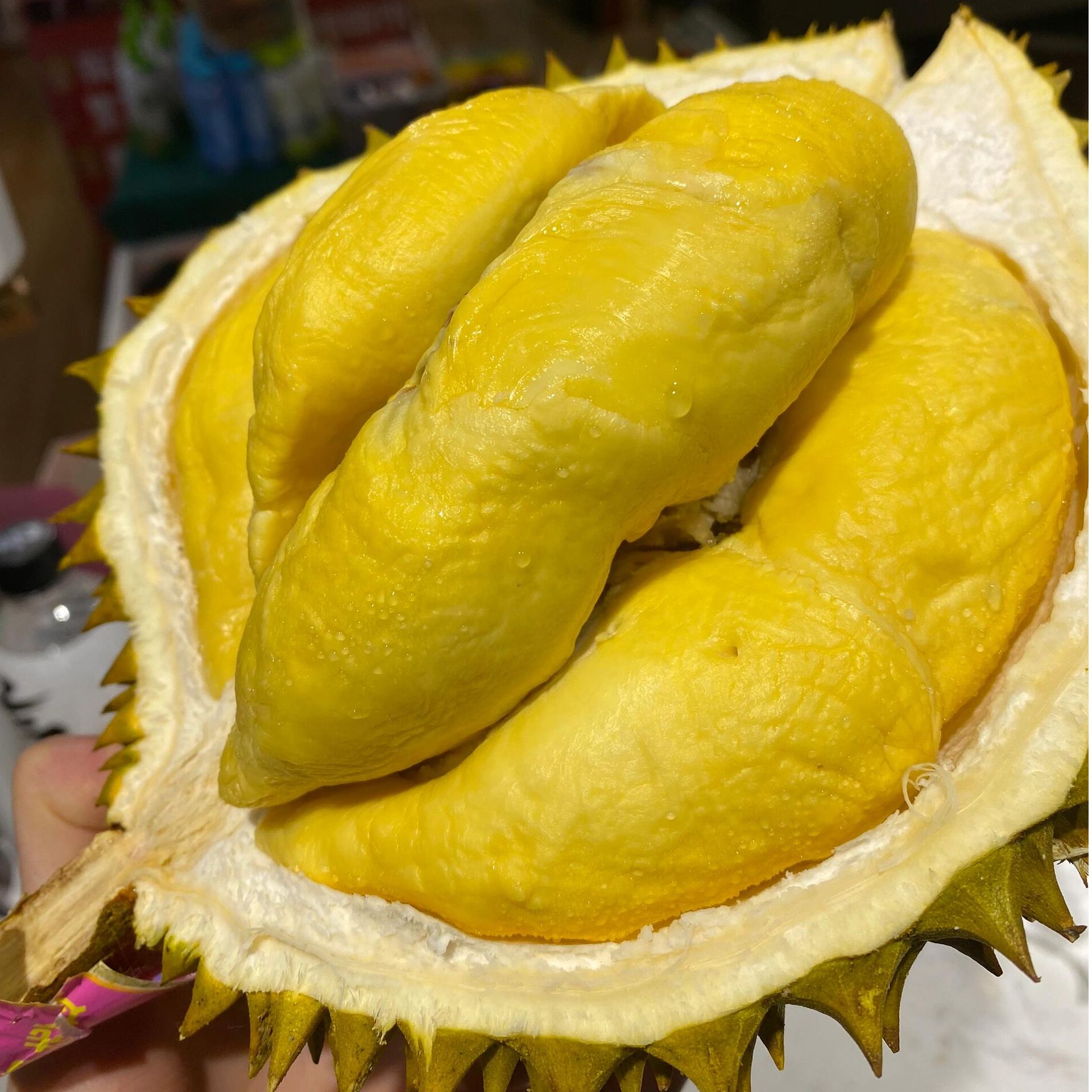 【精选现开AA级金腰纯肉一斤】正宗新鲜空运AA级金腰榴莲核大金枕泰国